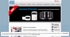 Desktop Screenshot of elka-torantriebe.de