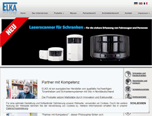 Tablet Screenshot of elka-torantriebe.de
